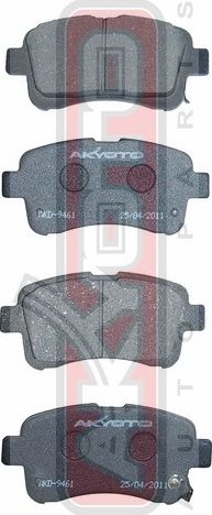 Тормозные колодки Akyoto Packing AKYOTO. Артикул AKD-9461