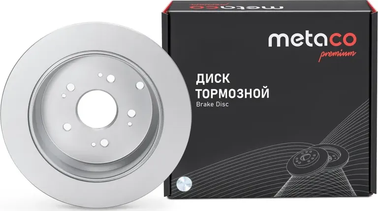 Диск тормозной задний (Metaco). Артикул 3060521