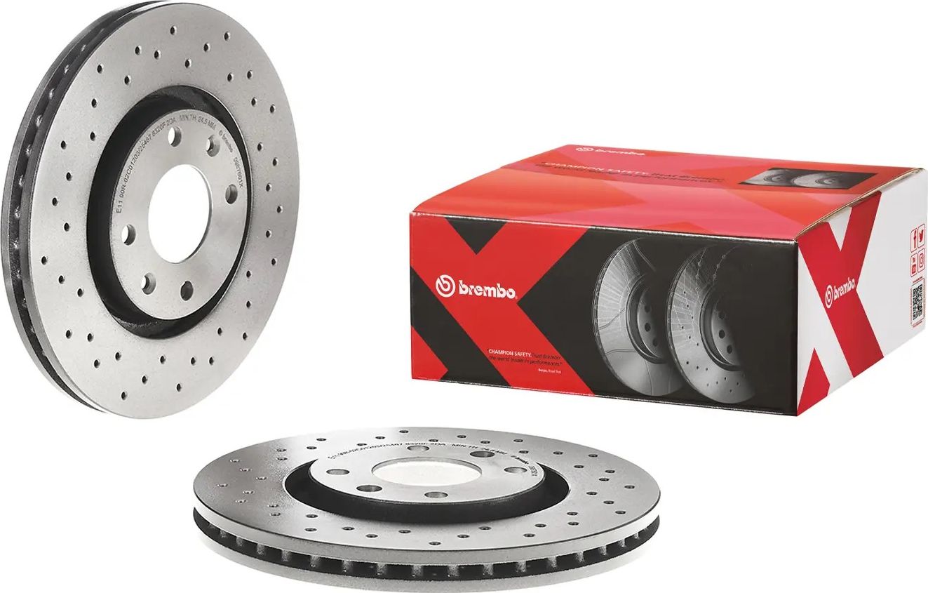 Тормозной диск Brembo XTRA LINE - Xtra. Артикул 09.8760.1X