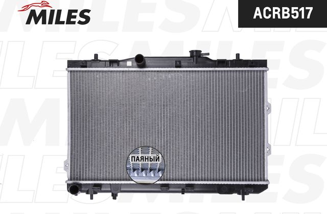 Радиатор охлаждения двигателя Miles (алюминий). Артикул ACRB517
