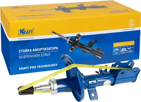 Амортизатор KIA SPECTRA 02- газ. пер. лев. (Kraft). Артикул KT073561