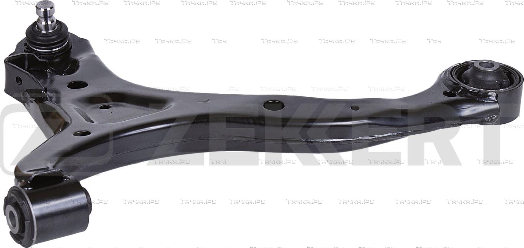 Поперечный рычаг передней подвески Zekkert левый нижний для Hyundai Santa Fe II 2006-2012. Артикул QL-3672