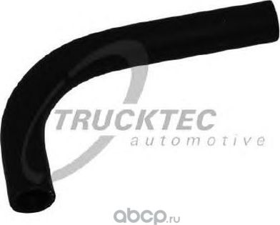 Патрубок радиатора (системы охлаждения) Trucktec Automotive. Артикул 03.40.124