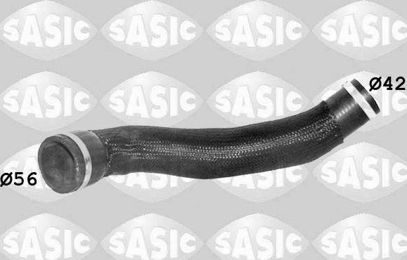 Патрубок интеркулера Sasic для Peugeot 607 I 2005-2011. Артикул 3350008