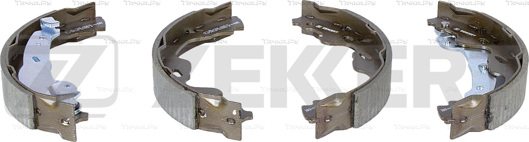 Тормозные колодки Zekkert задние для BYD F0 2008-2018. Артикул BK-4098