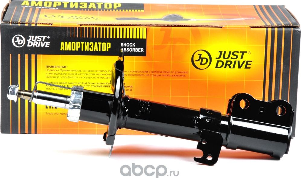 СТОЙКА ГАЗОМАСЛЯНАЯ ПЕРЕДНЯЯ ЛЕВАЯ /334324/ (JD) (Just Drive). Артикул JAS0001