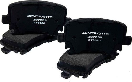 Тормозные колодки Zentparts. Артикул Z07239