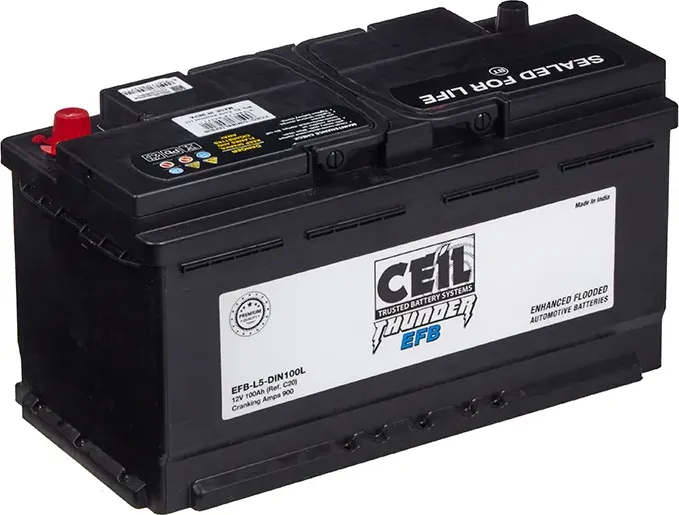 Аккумулятор CEIL DIN EFB-L5-DIN100L. Артикул EFBL5DIN100L