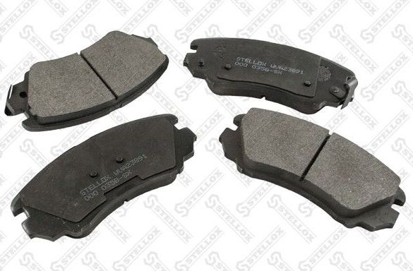 Тормозные колодки Stellox. Артикул 000 035B-SX