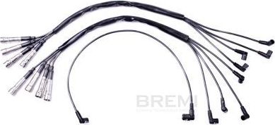Высоковольтные провода (провода зажигания) (комплект) Bremi для Mercedes-Benz S-Класс II (W126) 1979-1985. Артикул 404