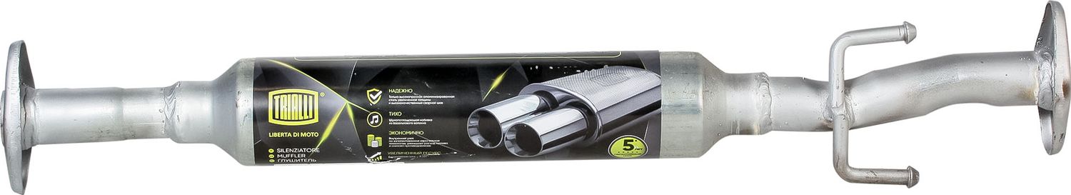 Глушитель (средняя часть) Trialli. Артикул EAM 0211