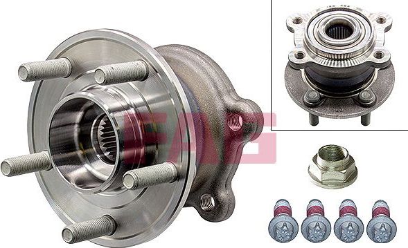 Ступица колеса с интегрированным подшипником Fag. Артикул 713 6793 30