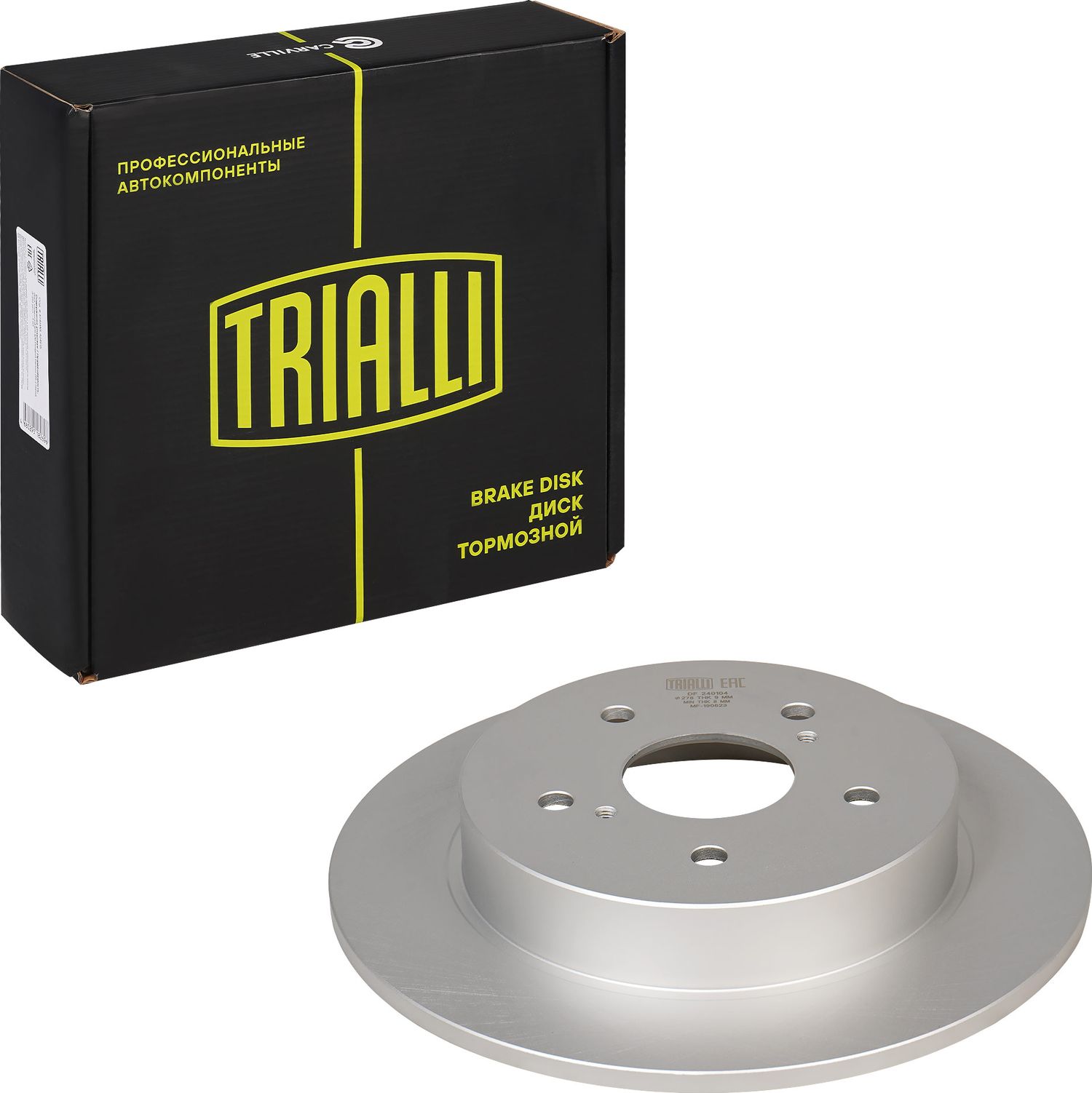 Тормозной диск Trialli. Артикул DF 240104