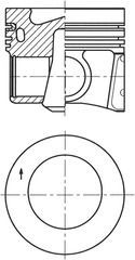 Поршень Kolbenschmidt. Артикул 41271620