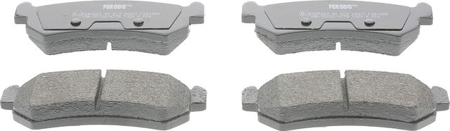 Тормозные колодки Ferodo Premier Eco Friction задние для Daewoo Lacetti 2004-2010. Артикул FDB1889