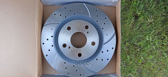 Диск тормозной передний перфорированный правый D296 4351233140 G-BRAKE. Артикул GFR21379R