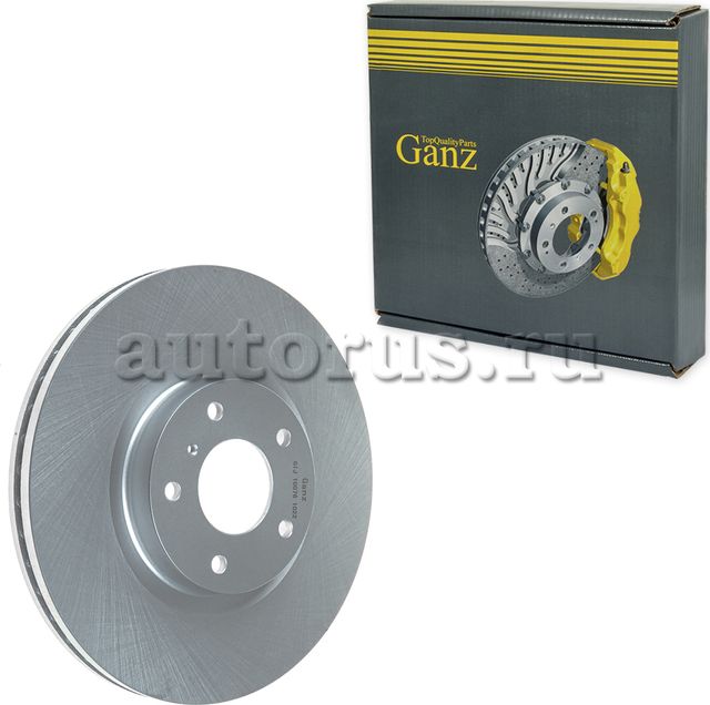 Диск тормозной передний (Ganz). Артикул GIJ10076