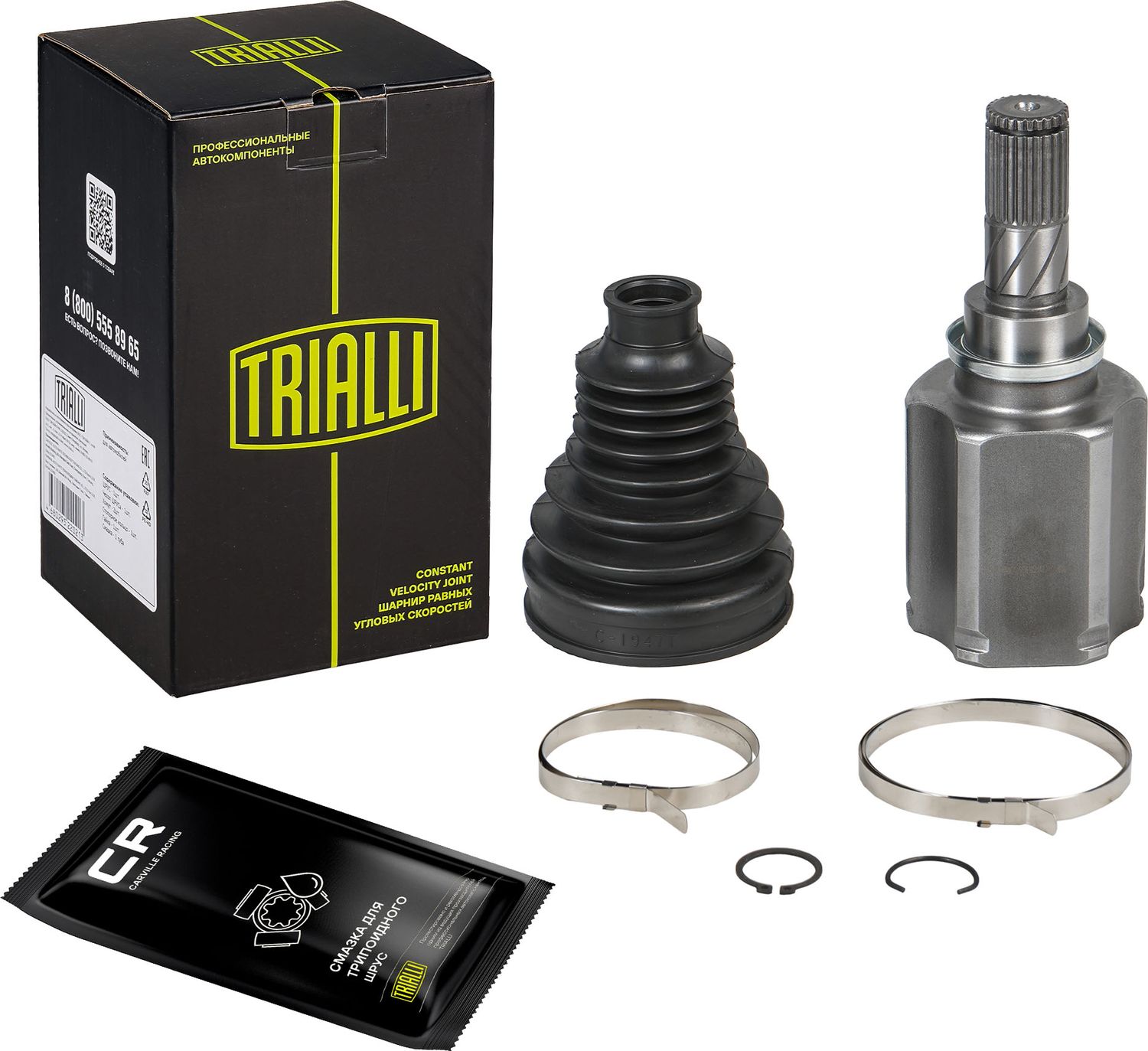 Шрус внутренний (граната) Trialli. Артикул GO 1445