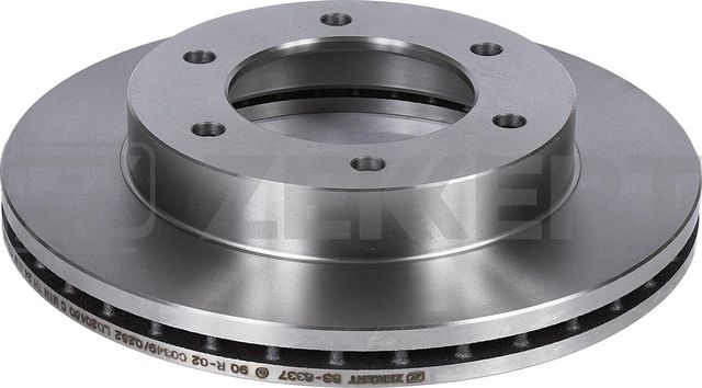 Тормозной диск Zekkert передний для Isuzu D-Max I 2007-2012. Артикул BS-6337