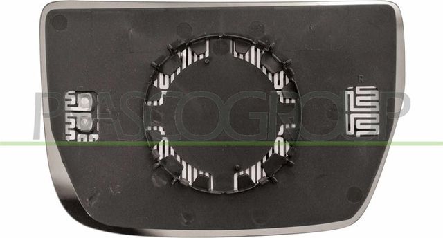 Зеркальное стекло бокового зеркала Prasco левое для IVECO Daily V 2011-2014. Артикул FT9277514