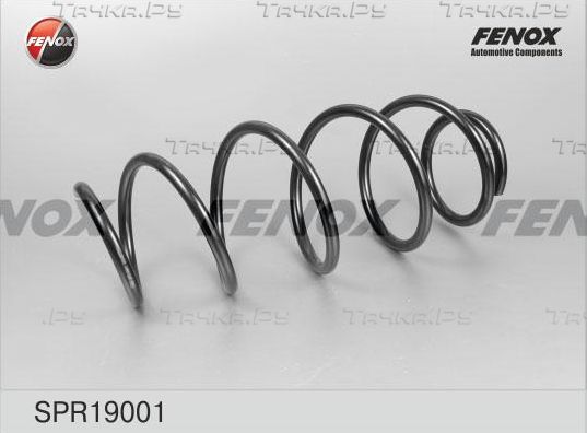 Пружина подвески Fenox передняя для Ford Fiesta V 2001-2010. Артикул SPR19001