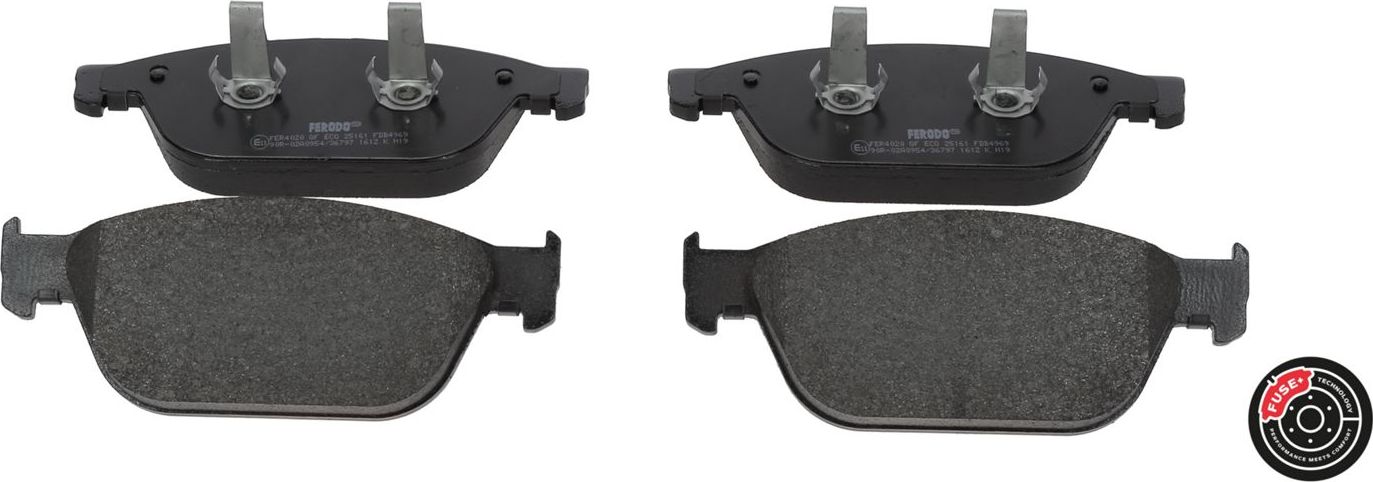 Тормозные колодки Ferodo FUSE+ Technology. Артикул FDB4969