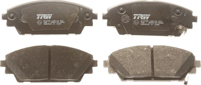 Тормозные колодки TRW COTEC передние для Mazda 3 III (BM) 2013-2018. Артикул GDB3592