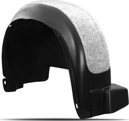 Подкрылок (локер) TOTEM задний левый с шумоизоляцией (для авто без/ с расширителями арок) для Peugeot Boxer 2014-2024. Артикул NLS.38.20.003