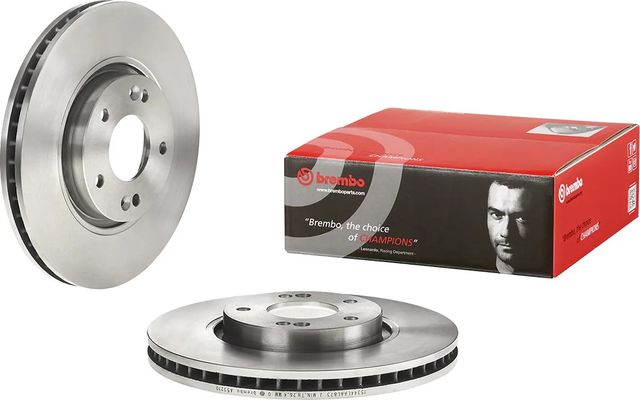 Тормозной диск Brembo передний для Kia Magentis I 2001-2001. Артикул 09.A352.10