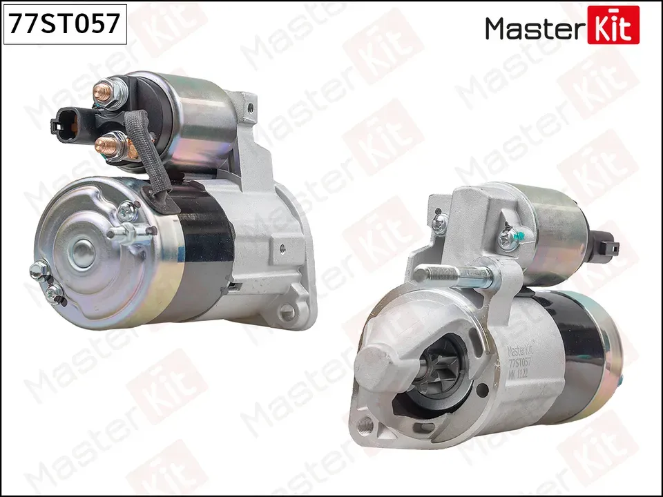 Стартер HYUNDAI SANTA FE 06-/KIA MAGENTIS/OPTIMA 06- 2.7 1.4KW (Master KIT) Master KIT. Артикул 77ST057