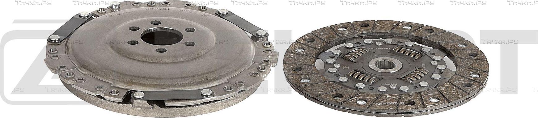 Сцепление (комплект) Zekkert для Volkswagen Vento 1991-1998. Артикул KS-4264