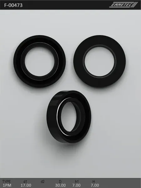 Сальник рулевой рейки 17 30 7/7 (Emmetec). Артикул F00473