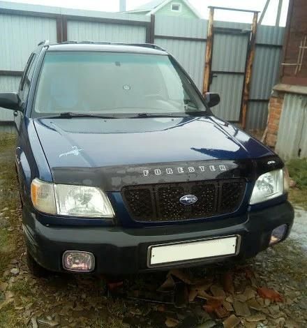 Дефлектор Vip-Tuning для капота Subaru Forester I SF9 2000-2002. Артикул SB01