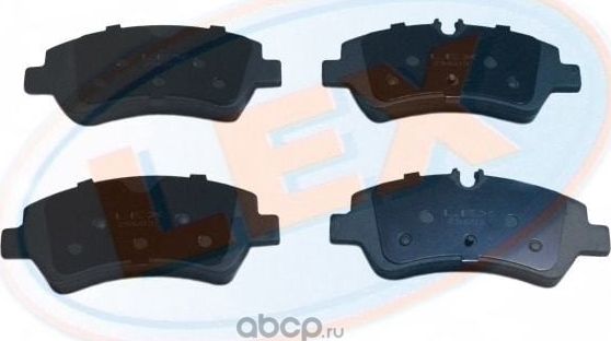 Колодки тормозные (LEX). Артикул 25603