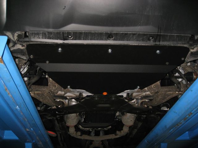 Защита Alfeco для картера и АКПП Infiniti FX 35 II 2008-2012. Артикул ALF.29.01+ALF.29.02