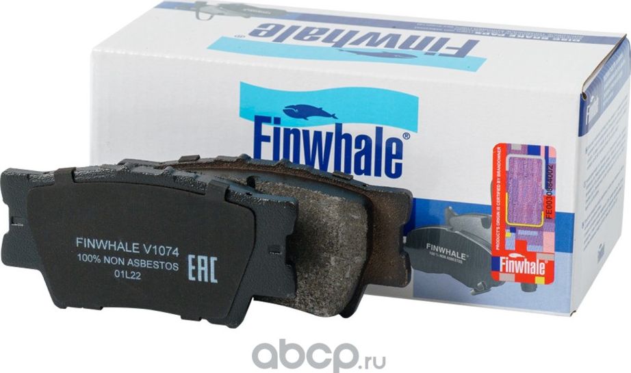 Колодки тормозные TOYOTA RAV 4 06>/CAMRY 2.4/3.5 06> задние (Finwhale). Артикул V1074