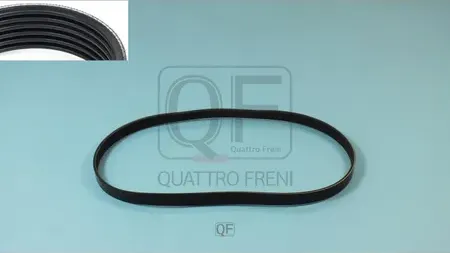 РЕМЕНЬ ПРИВОДНОЙ 6PK1078 (Quattro Freni). Артикул QF21P00010