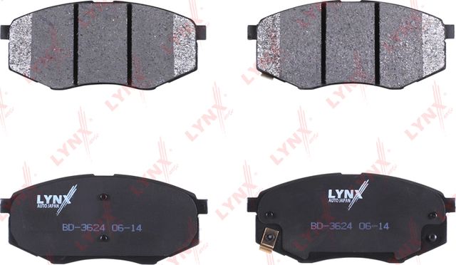Тормозные колодки LYNXauto. Артикул BD-3624