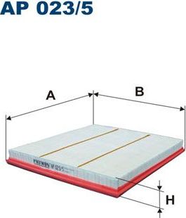 Воздушный фильтр Filtron. Артикул AP 023/5