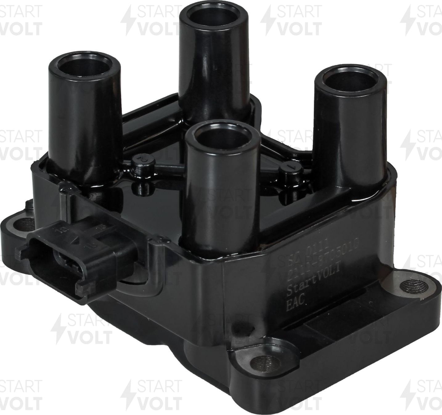 Катушка зажигания StartVOLT для ВАЗ Samara (2108, 2109, 2113, 2114) 2009-2013. Артикул SC 0111