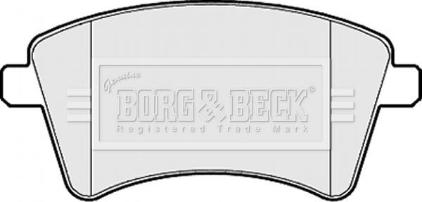 Тормозные колодки Borg & Beck. Артикул BBP2152