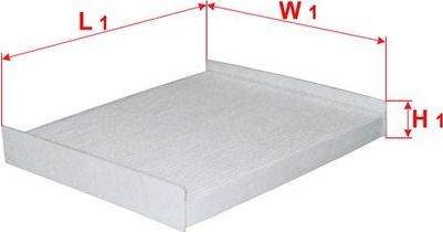 Салонный фильтр Sakura. Артикул CA-28310