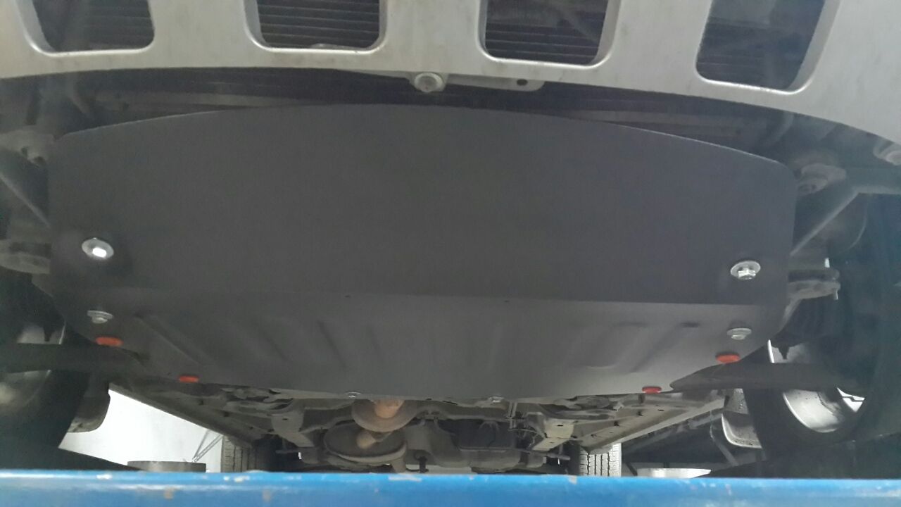 Защита алюминиевая Alfeco для картера и КПП Saturn VUE II 2008-2010. Артикул ALF.52.01 AL4