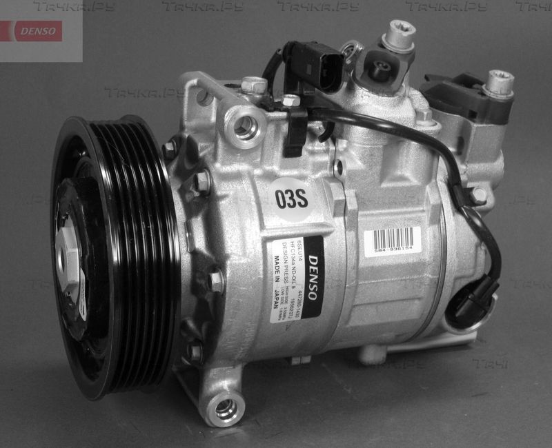Компрессор кондиционера Denso для Audi A4 III (B7) 2005-2009. Артикул DCP02043