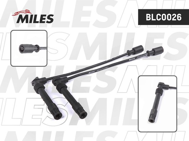 Высоковольтные провода (провода зажигания) (комплект) Miles для Volkswagen Passat B5 1996-2000. Артикул BLC0026