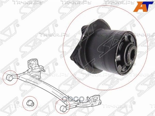 Сайлентблок задней балки TOYOTA ISTPASSOPLATZVI (SAT). Артикул ST4872552010