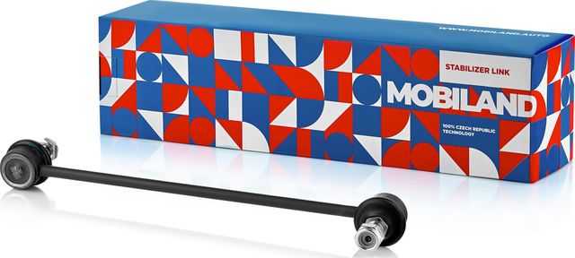 Стойка (тяга) стабилизатора Mobiland передняя для Daewoo Rezzo 2000-2008. Артикул 127101130