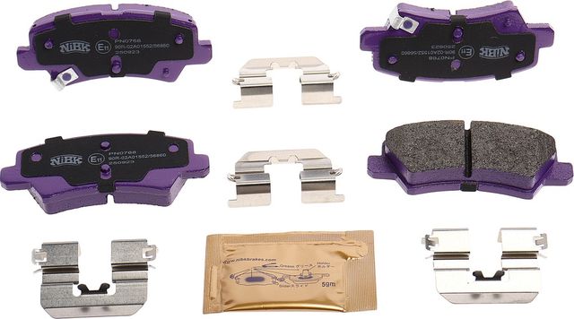 Тормозные колодки NiBK. Артикул PN0768
