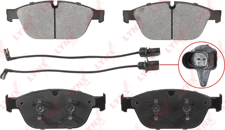 Тормозные колодки LYNXauto. Артикул BD-1229