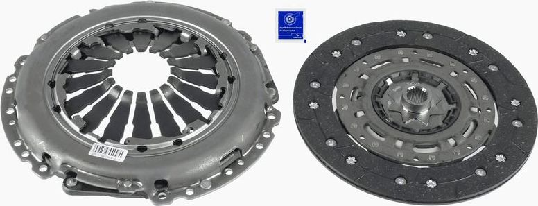 Сцепление (комплект) SACHS для Fiat Fiorino III 2007-2026. Артикул 3000 951 925